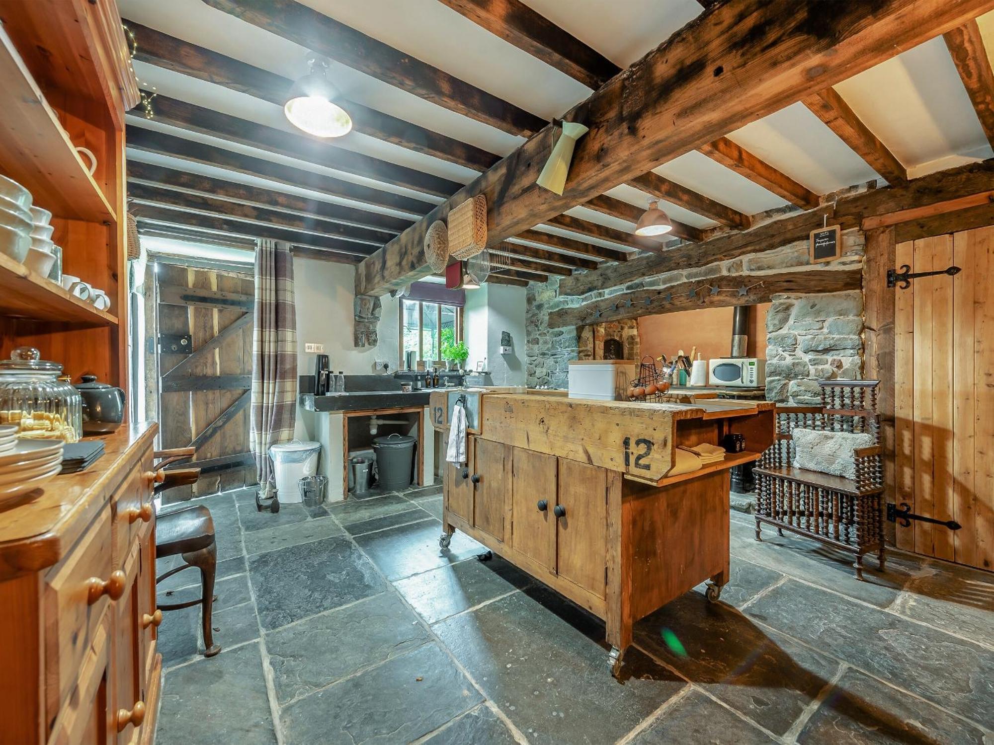 Ynywsen Dairy Flat Villa Llanfynydd Buitenkant foto